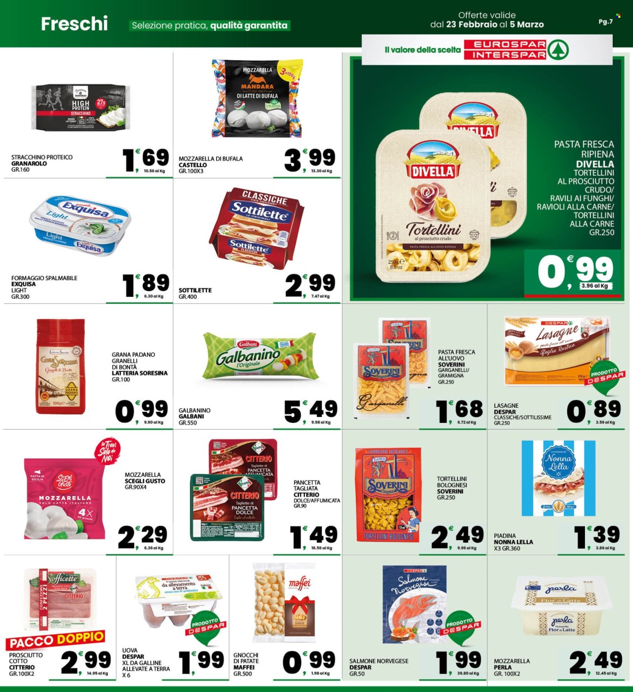 Volantino Eurospar - 23/2/2026 - 5/3/2026. Pagina 7