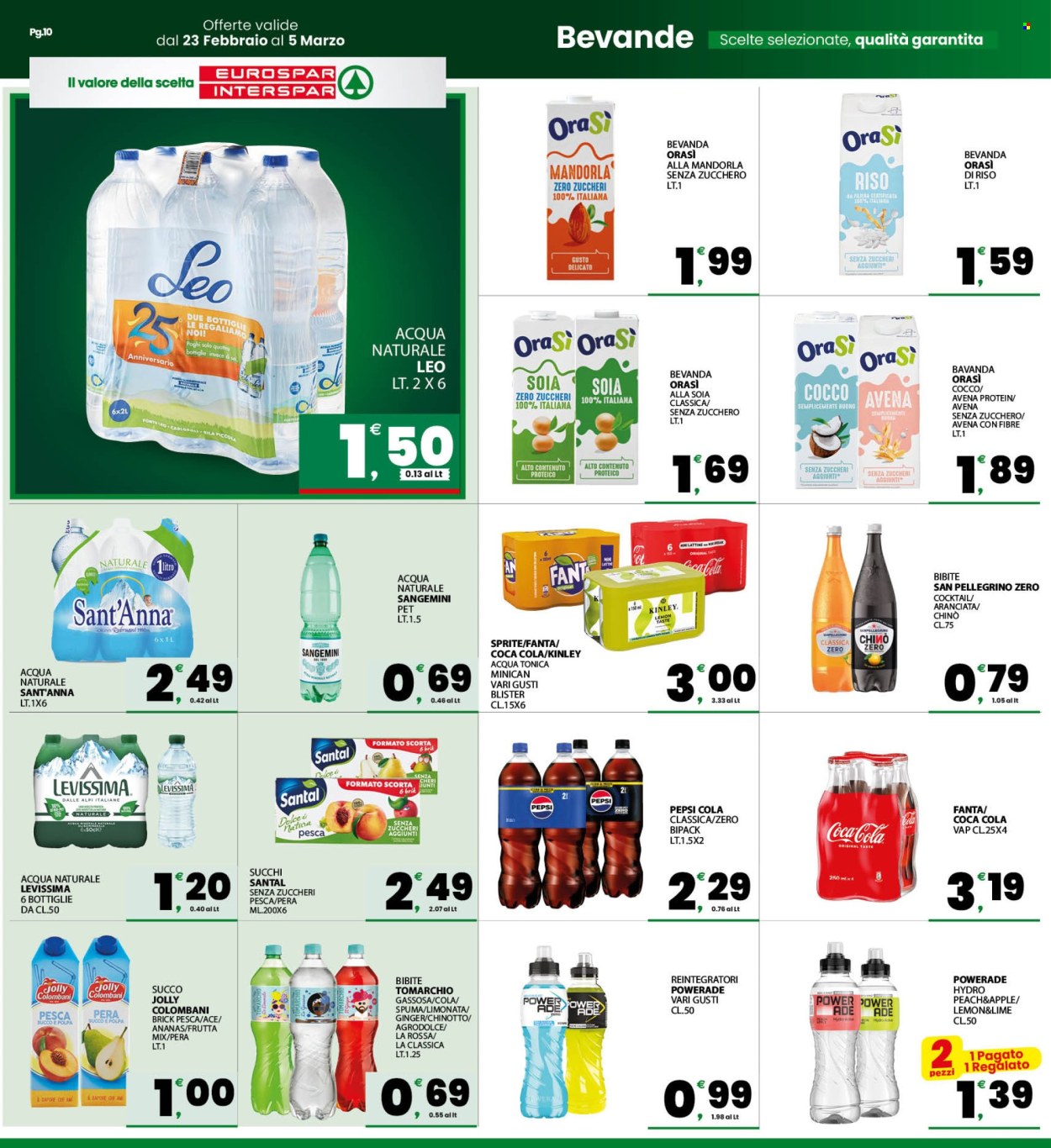 Volantino Eurospar - 23/2/2026 - 5/3/2026. Pagina 10