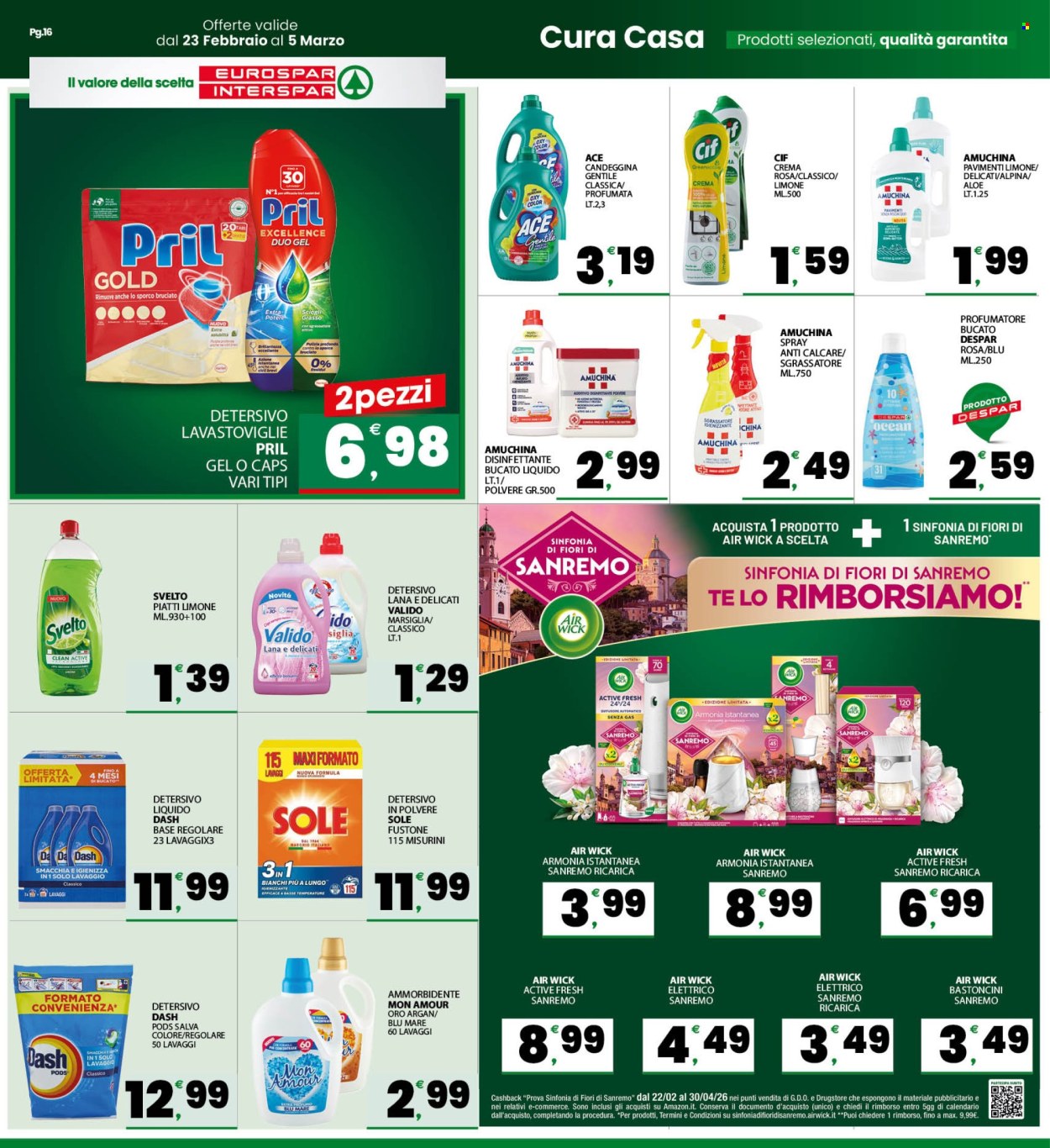 Volantino Eurospar - 23/2/2026 - 5/3/2026. Pagina 16
