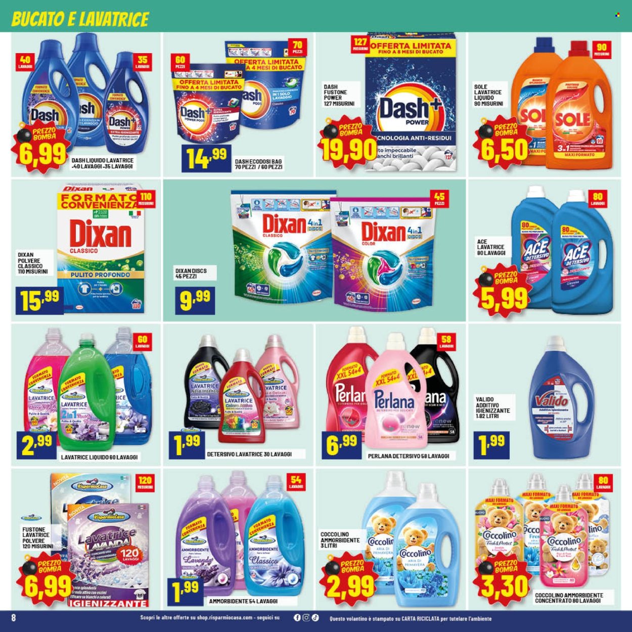 Volantino Risparmio Casa - 19/2/2026 - 8/3/2026. Pagina 8