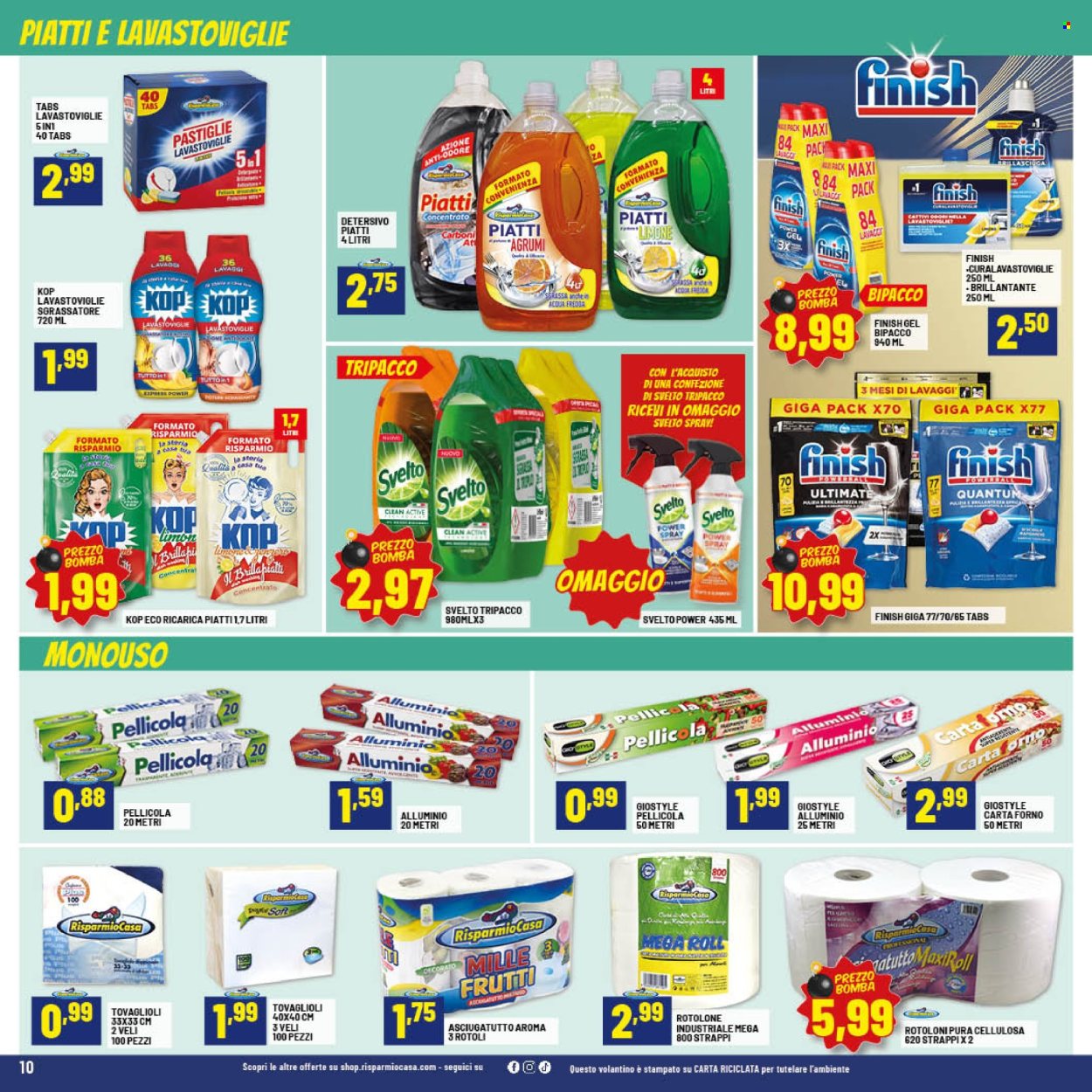 Volantino Risparmio Casa - 19/2/2026 - 8/3/2026. Pagina 10