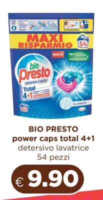 bio Presto Power Caps Total 4+1