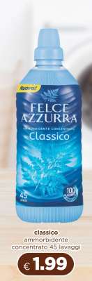Felce Azzurra Ammorbidente concentrato classico