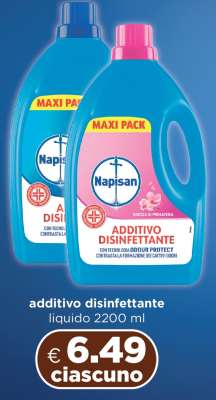 NAPISAN ADDITIVO DISINFETTANTE