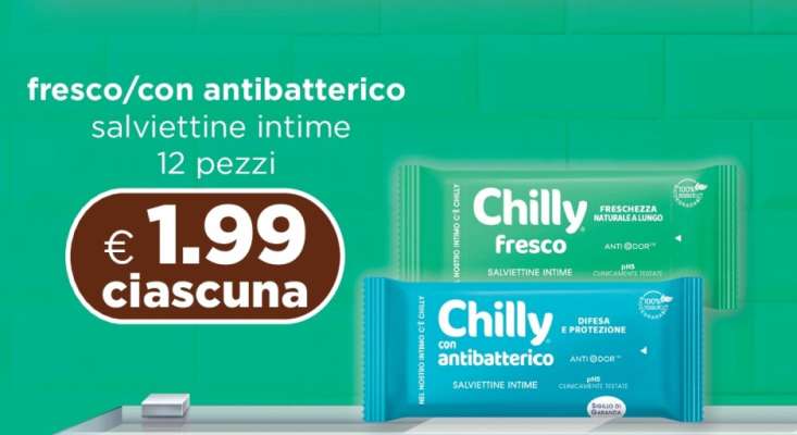 Chilly Salviettine intime