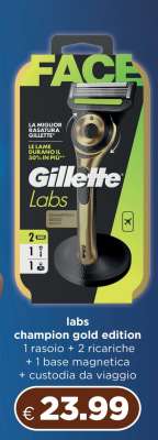 Gillette Labs Champion Gold Edition