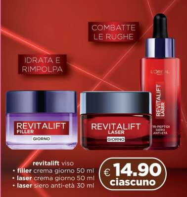 Revitalift Viso Filler Crema Giorno