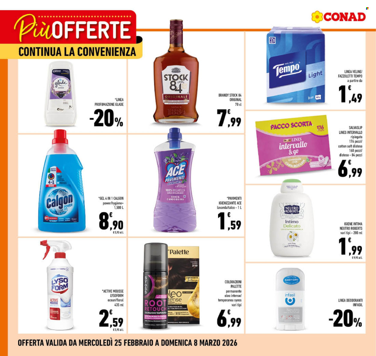 Volantino Conad - 25/2/2026 - 8/3/2026. Pagina 2