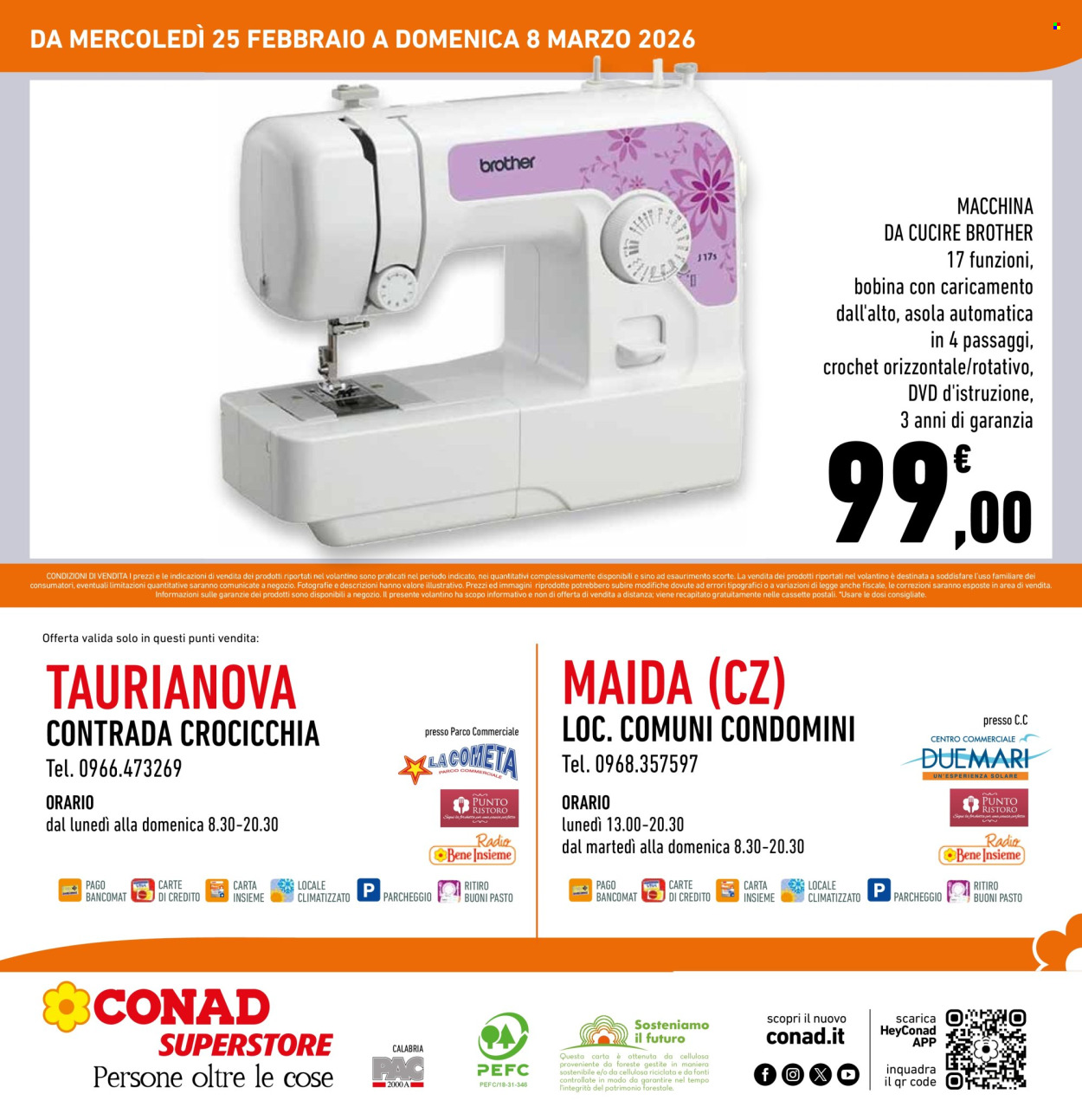 Volantino Conad Superstore - 25/2/2026 - 8/3/2026. Pagina 4