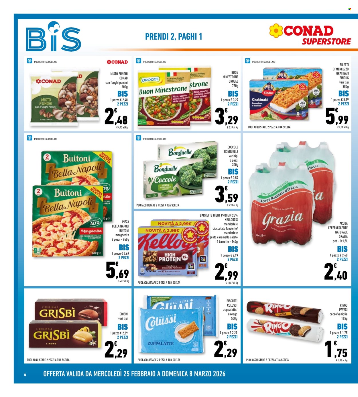 Volantino Conad - 25/2/2026 - 8/3/2026. Pagina 4