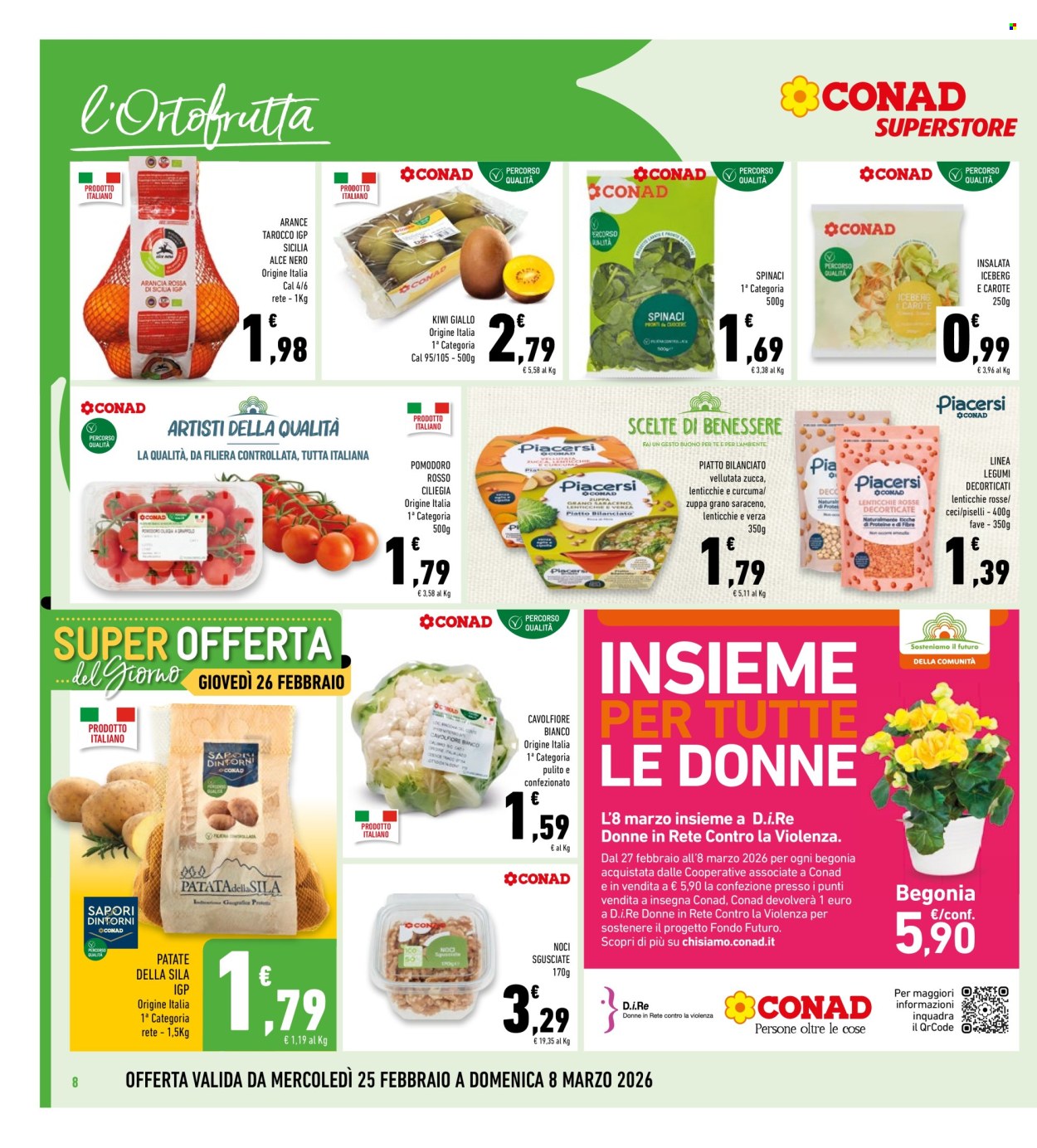 Volantino Conad - 25/2/2026 - 8/3/2026. Pagina 8