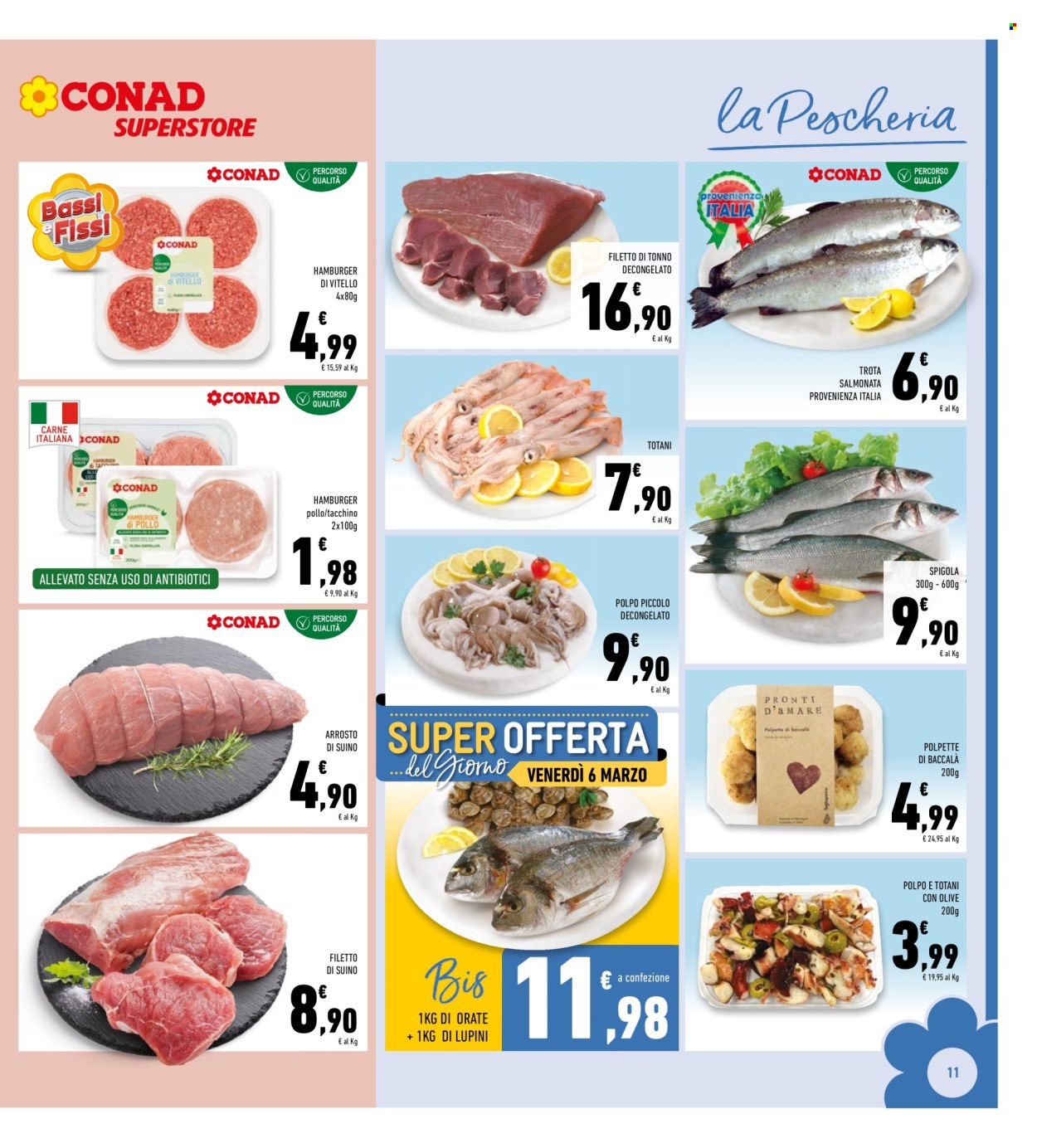 Volantino Conad - 25/2/2026 - 8/3/2026. Pagina 11