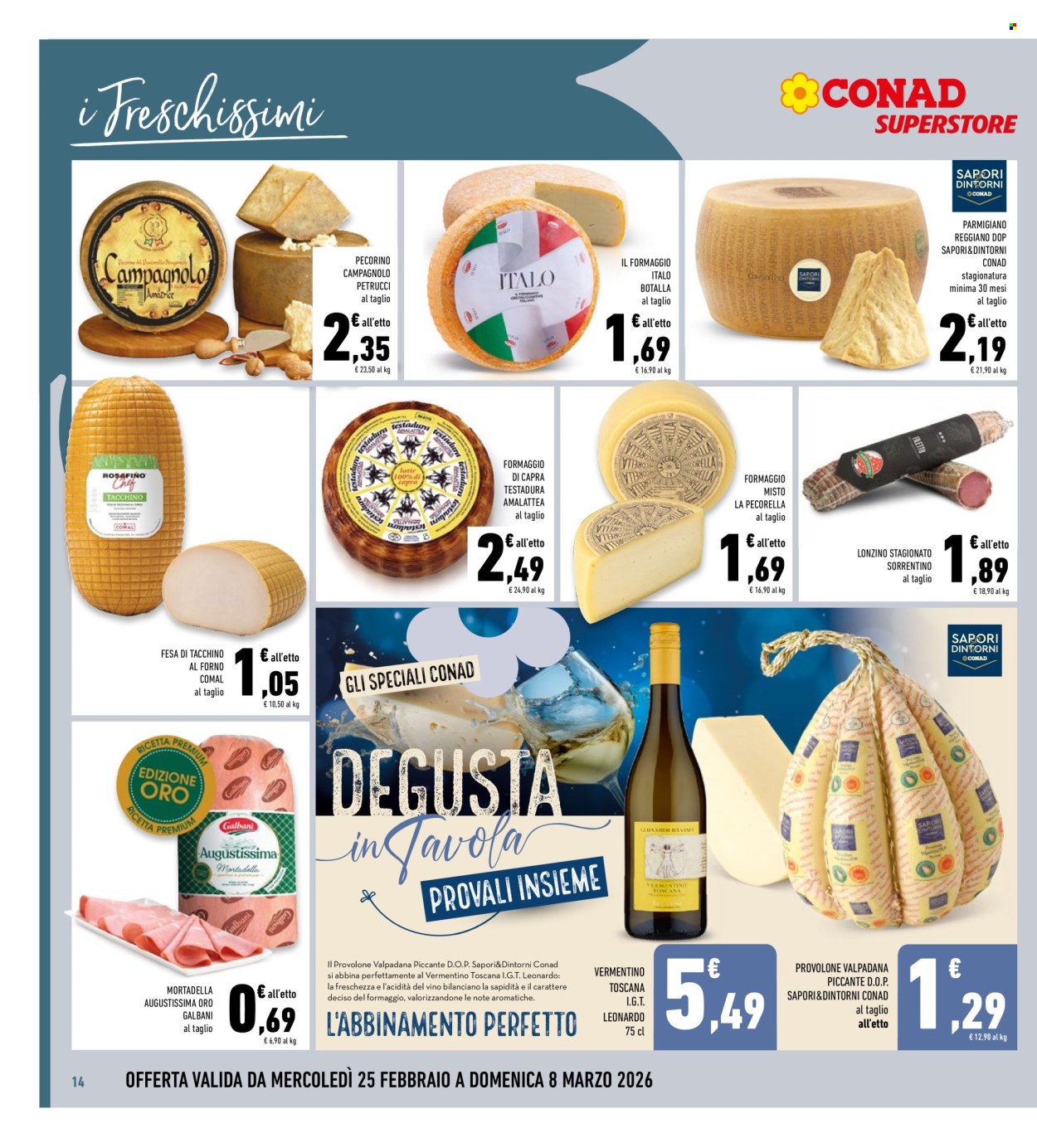 Volantino Conad - 25/2/2026 - 8/3/2026. Pagina 14