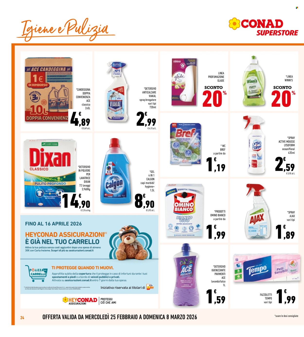 Volantino Conad - 25/2/2026 - 8/3/2026. Pagina 24