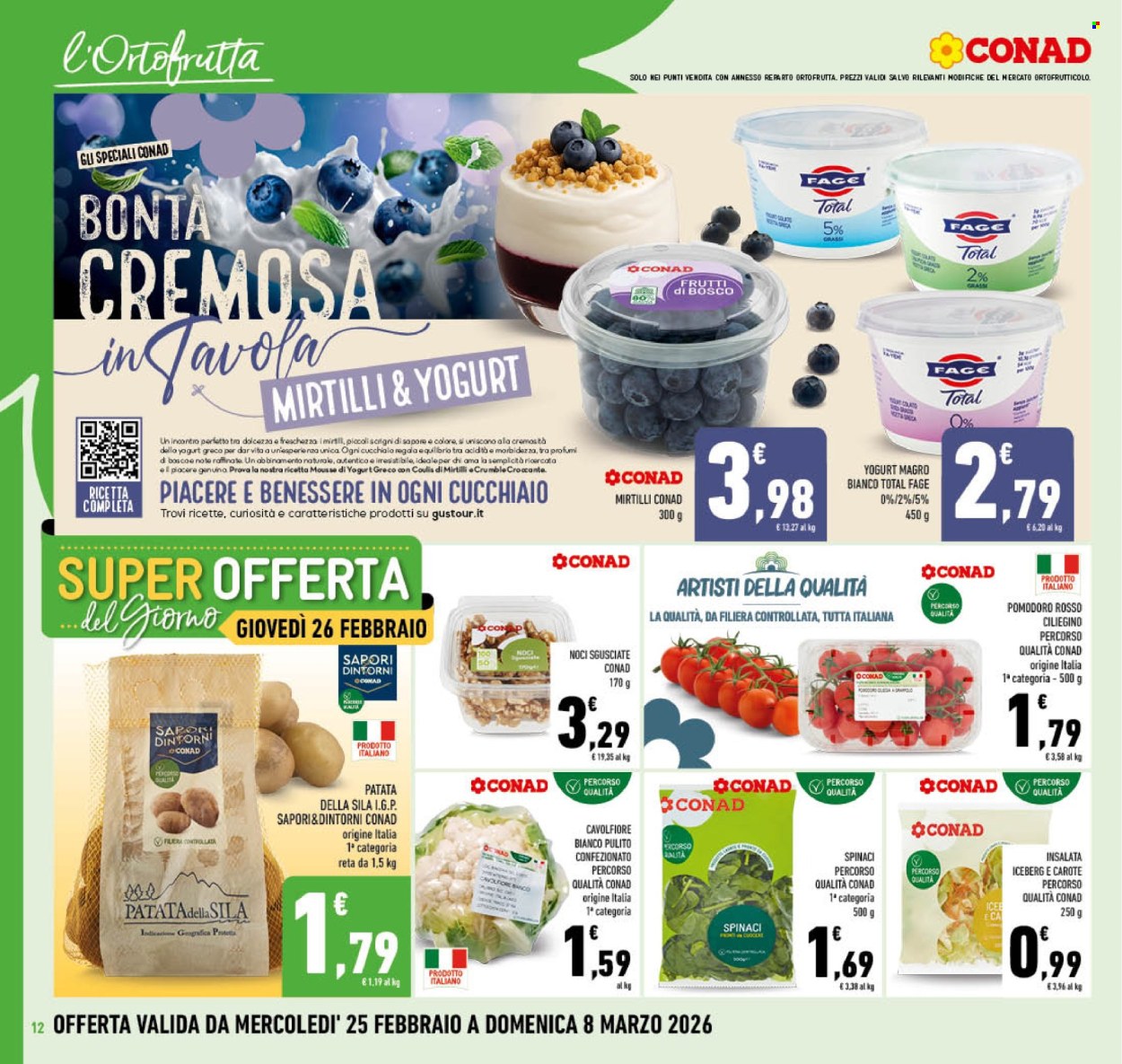 Volantino Conad - 25/2/2026 - 8/3/2026. Pagina 12