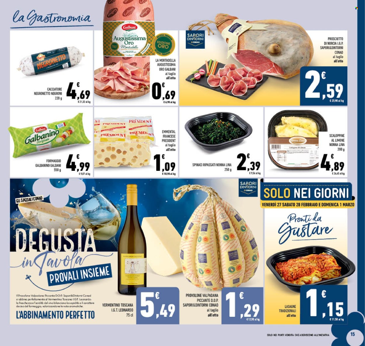 Volantino Conad - 25/2/2026 - 8/3/2026. Pagina 15