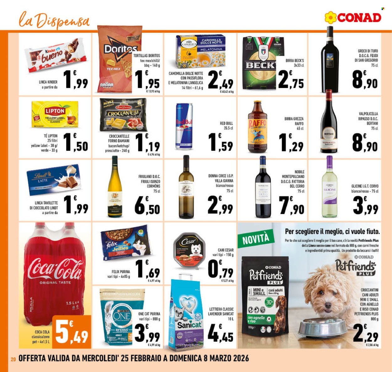 Volantino Conad - 25/2/2026 - 8/3/2026. Pagina 20