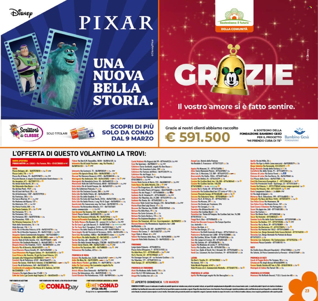 Volantino Conad - 25/2/2026 - 8/3/2026. Pagina 23