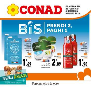 Volantino Conad - 25/2/2026 - 8/3/2026.