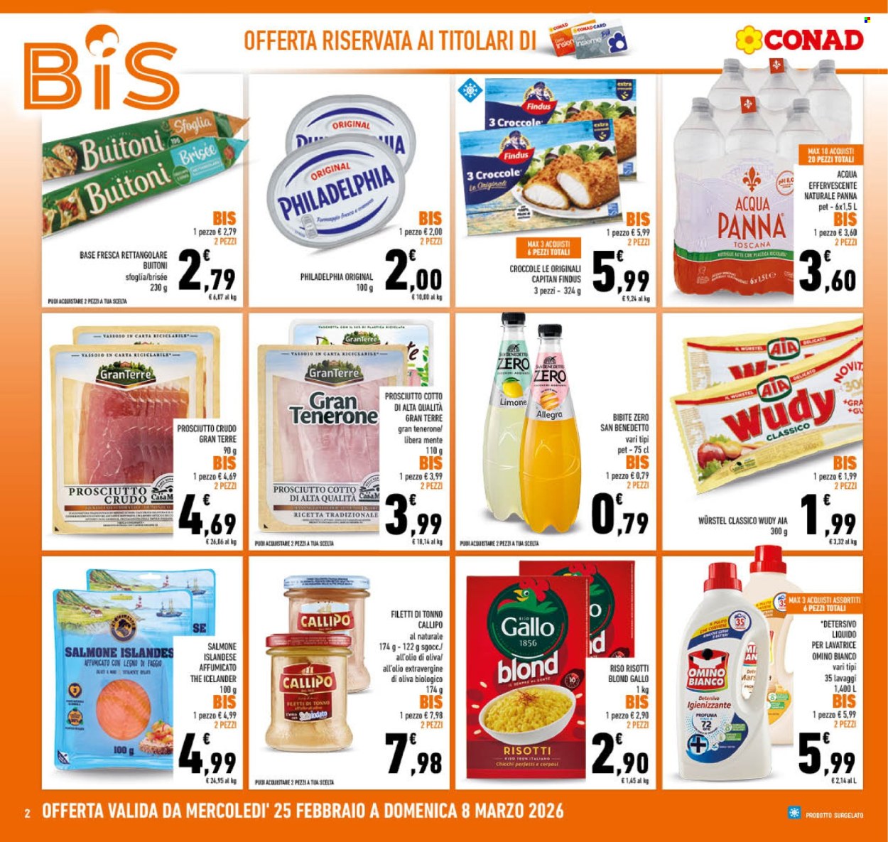 Volantino Conad - 25/2/2026 - 8/3/2026. Pagina 2