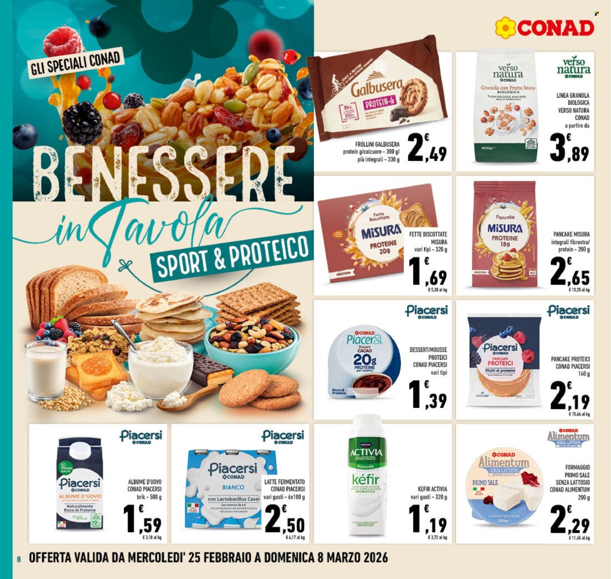 Volantino Conad - 25/2/2026 - 8/3/2026. Pagina 8