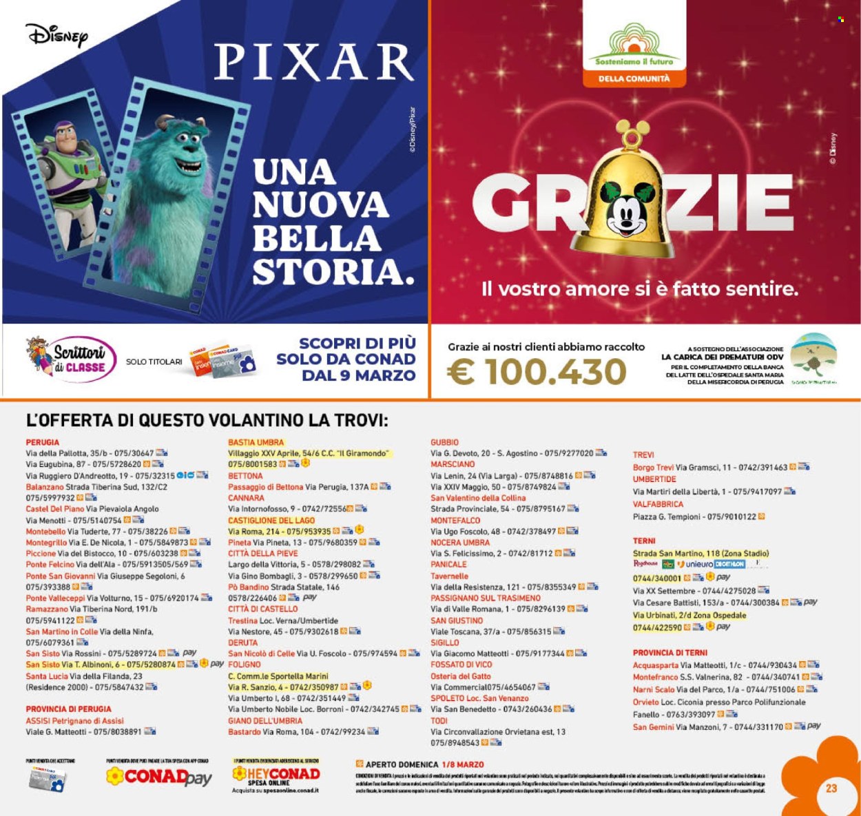 Volantino Conad - 25/2/2026 - 8/3/2026. Pagina 23