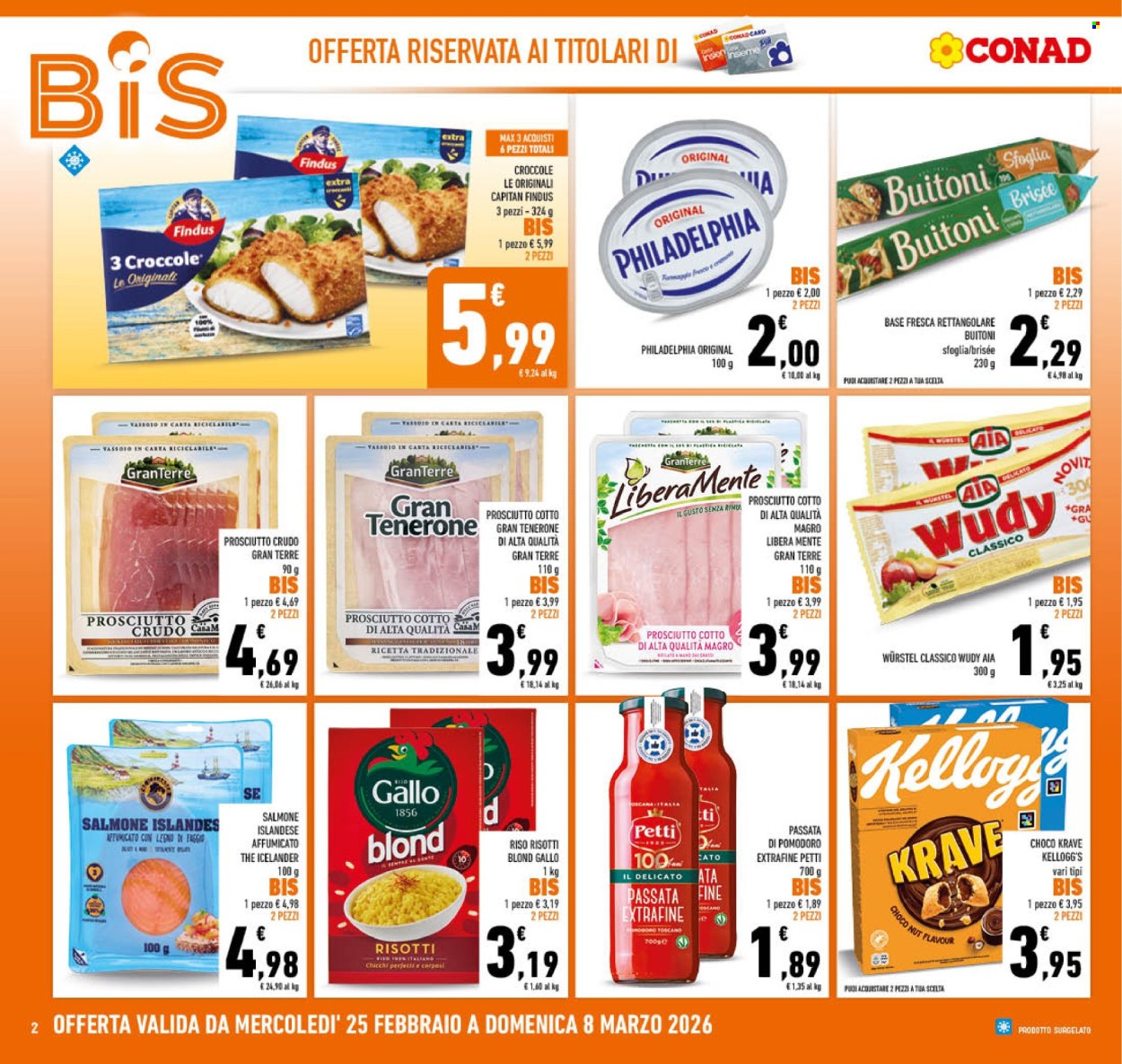 Volantino Conad - 25/2/2026 - 8/3/2026. Pagina 2