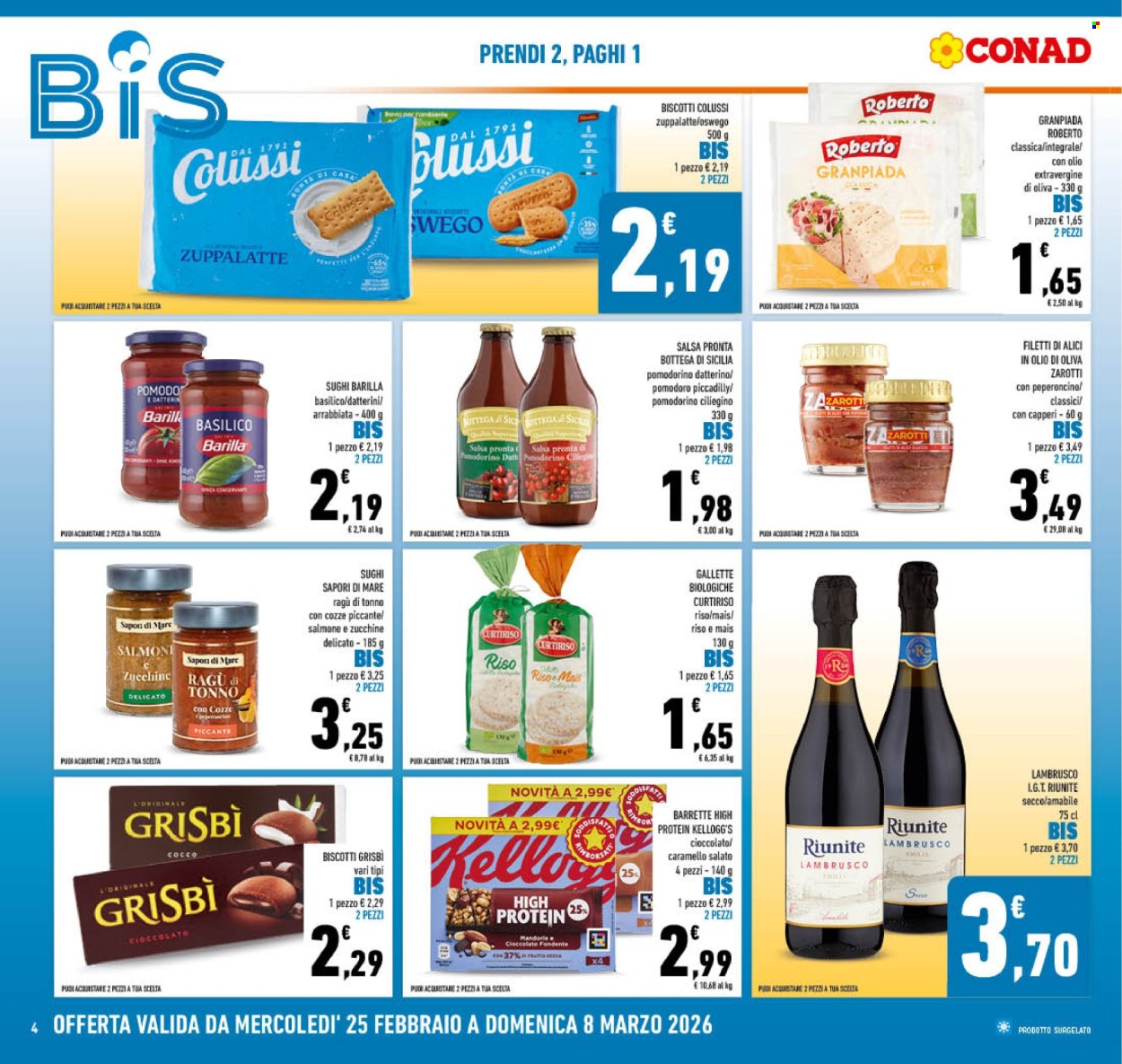 Volantino Conad - 25/2/2026 - 8/3/2026. Pagina 4