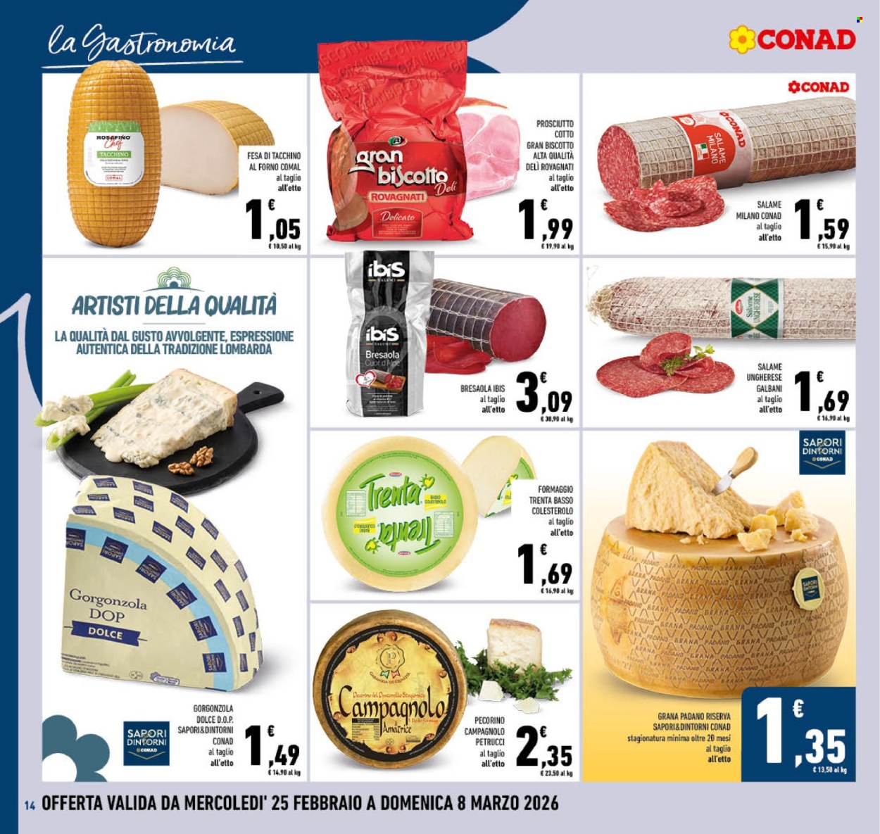 Volantino Conad - 25/2/2026 - 8/3/2026. Pagina 14