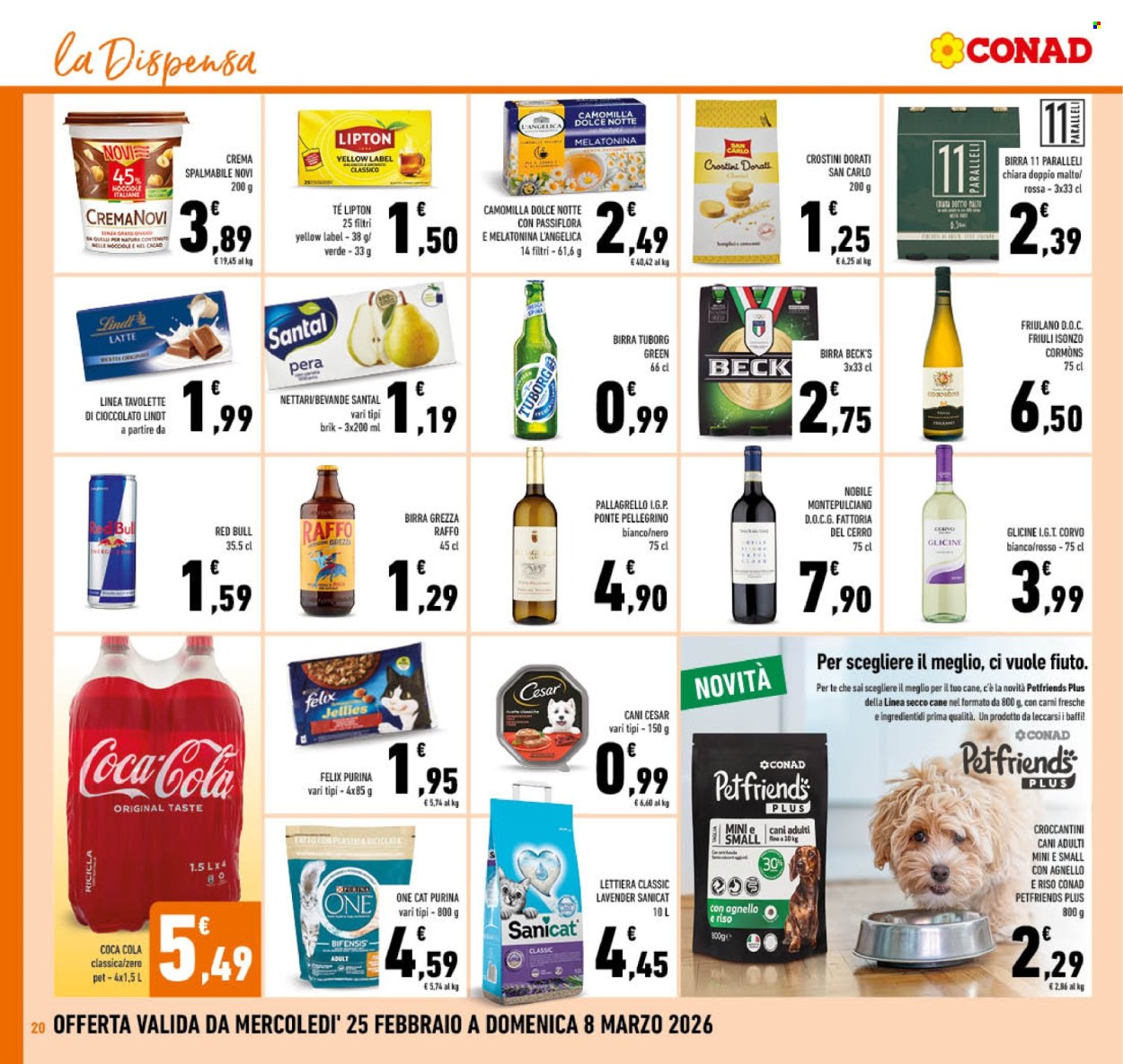 Volantino Conad - 25/2/2026 - 8/3/2026. Pagina 20