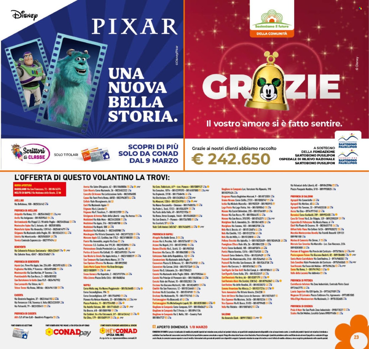 Volantino Conad - 25/2/2026 - 8/3/2026. Pagina 23