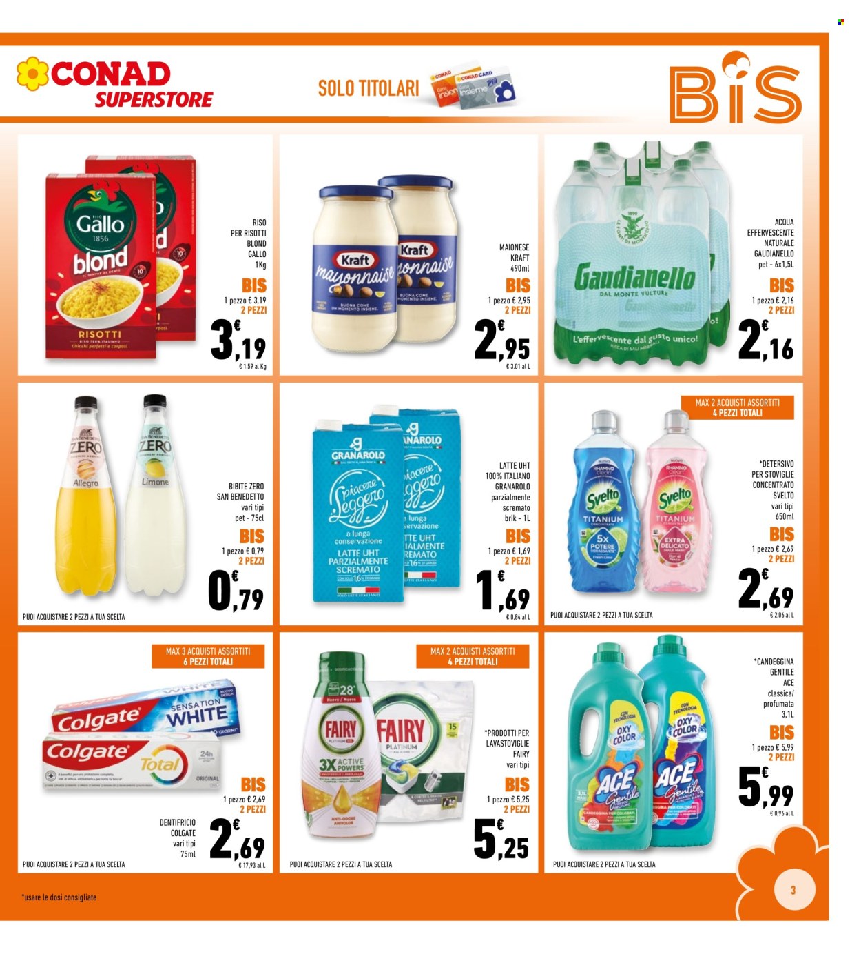 Volantino Conad Superstore - 25/2/2026 - 8/3/2026. Pagina 3