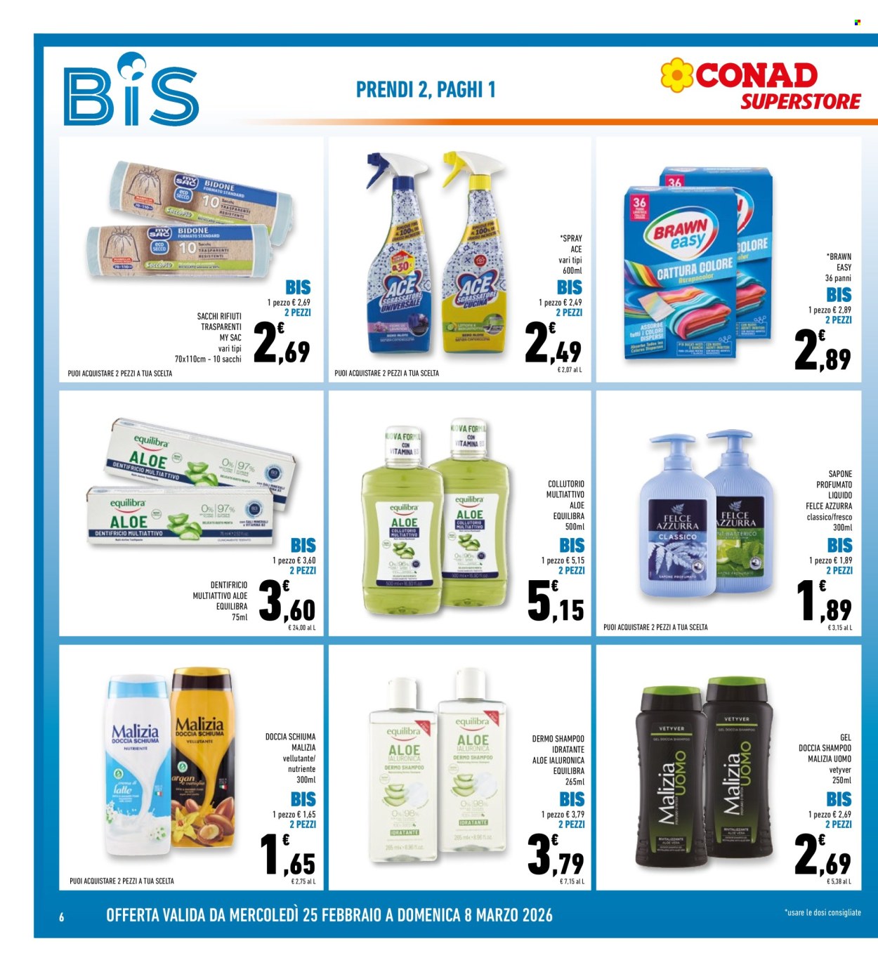 Volantino Conad Superstore - 25/2/2026 - 8/3/2026. Pagina 6
