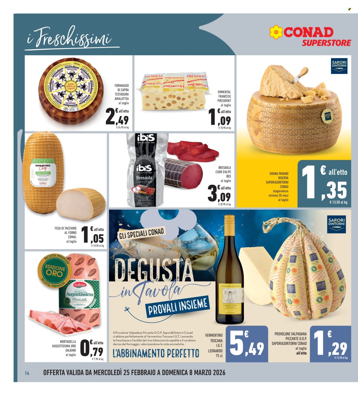 Volantino Conad Superstore - 25/2/2026 - 8/3/2026. Pagina 14
