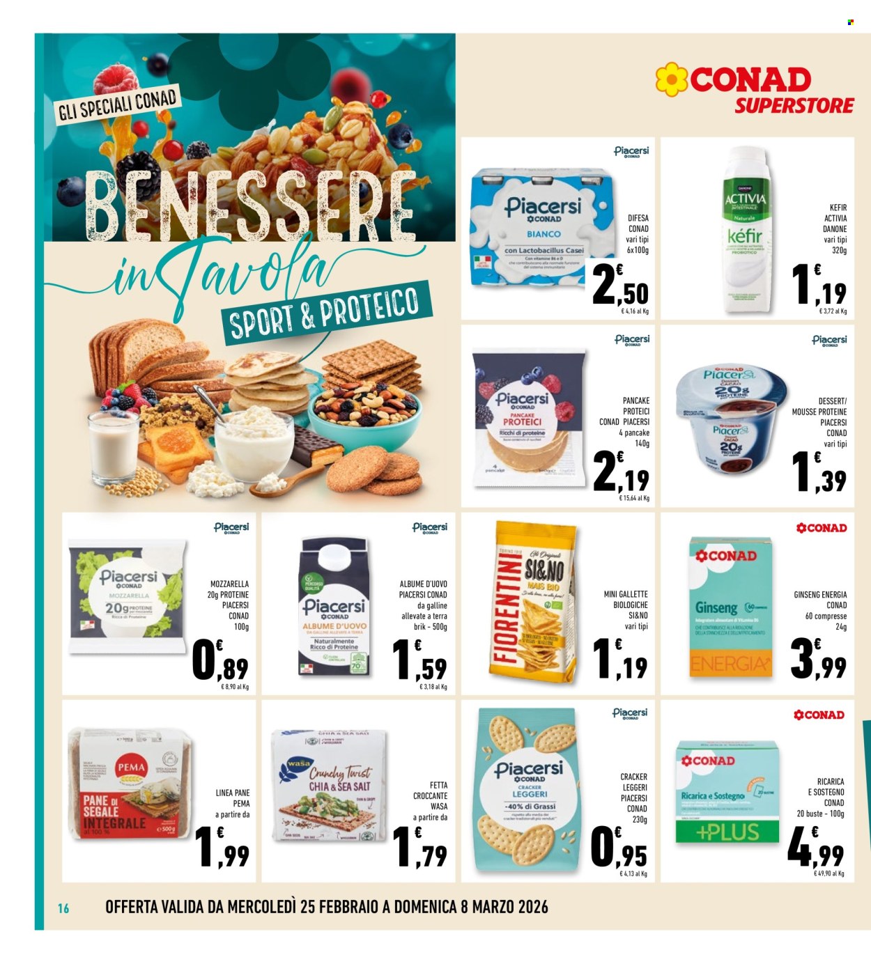 Volantino Conad Superstore - 25/2/2026 - 8/3/2026. Pagina 16