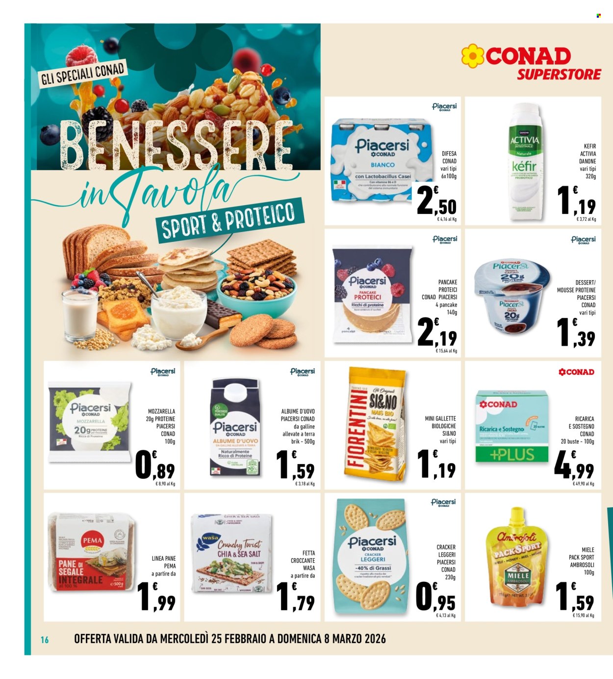 Volantino Conad Superstore - 25/2/2026 - 8/3/2026. Pagina 16