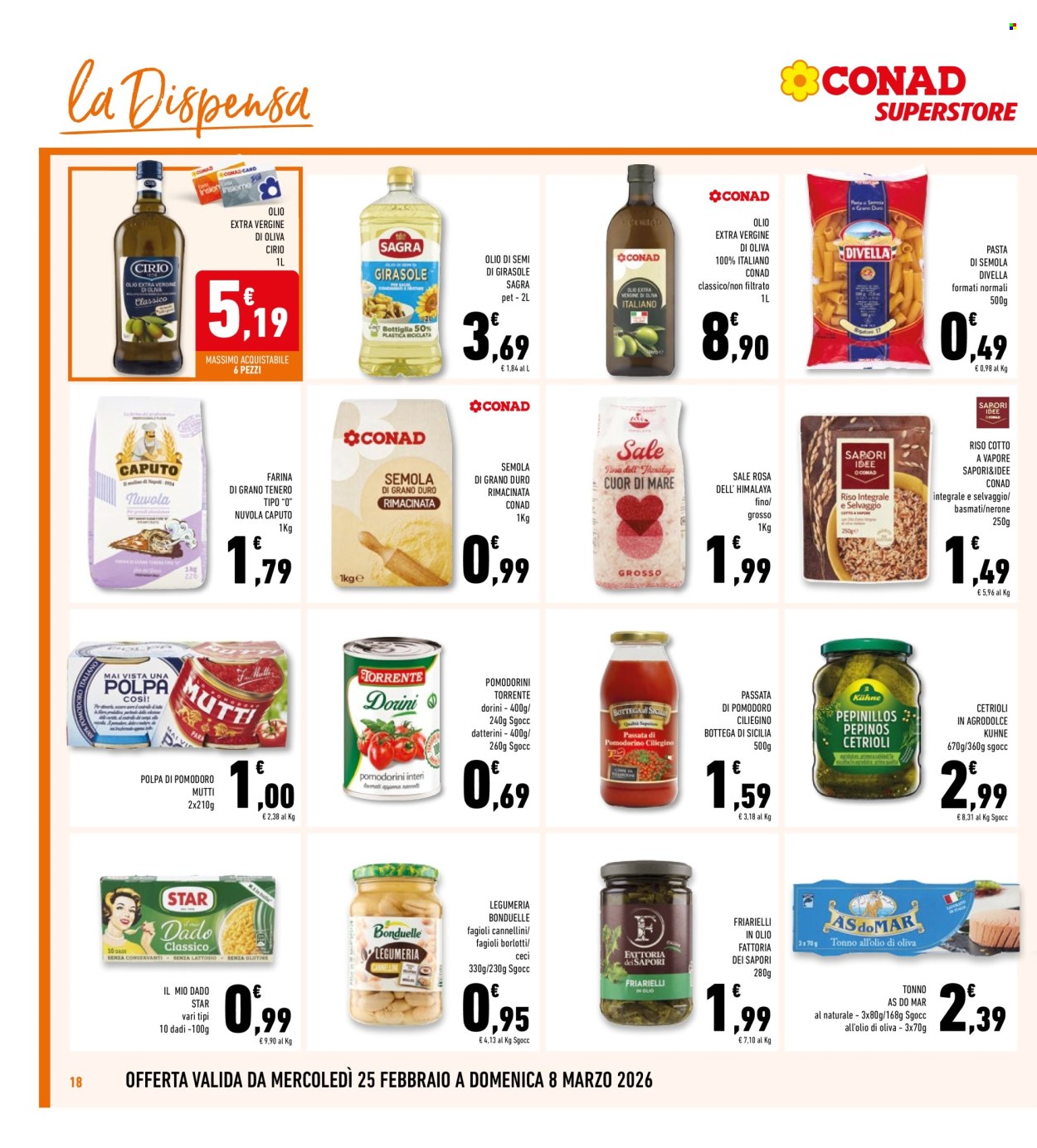 Volantino Conad Superstore - 25/2/2026 - 8/3/2026. Pagina 18