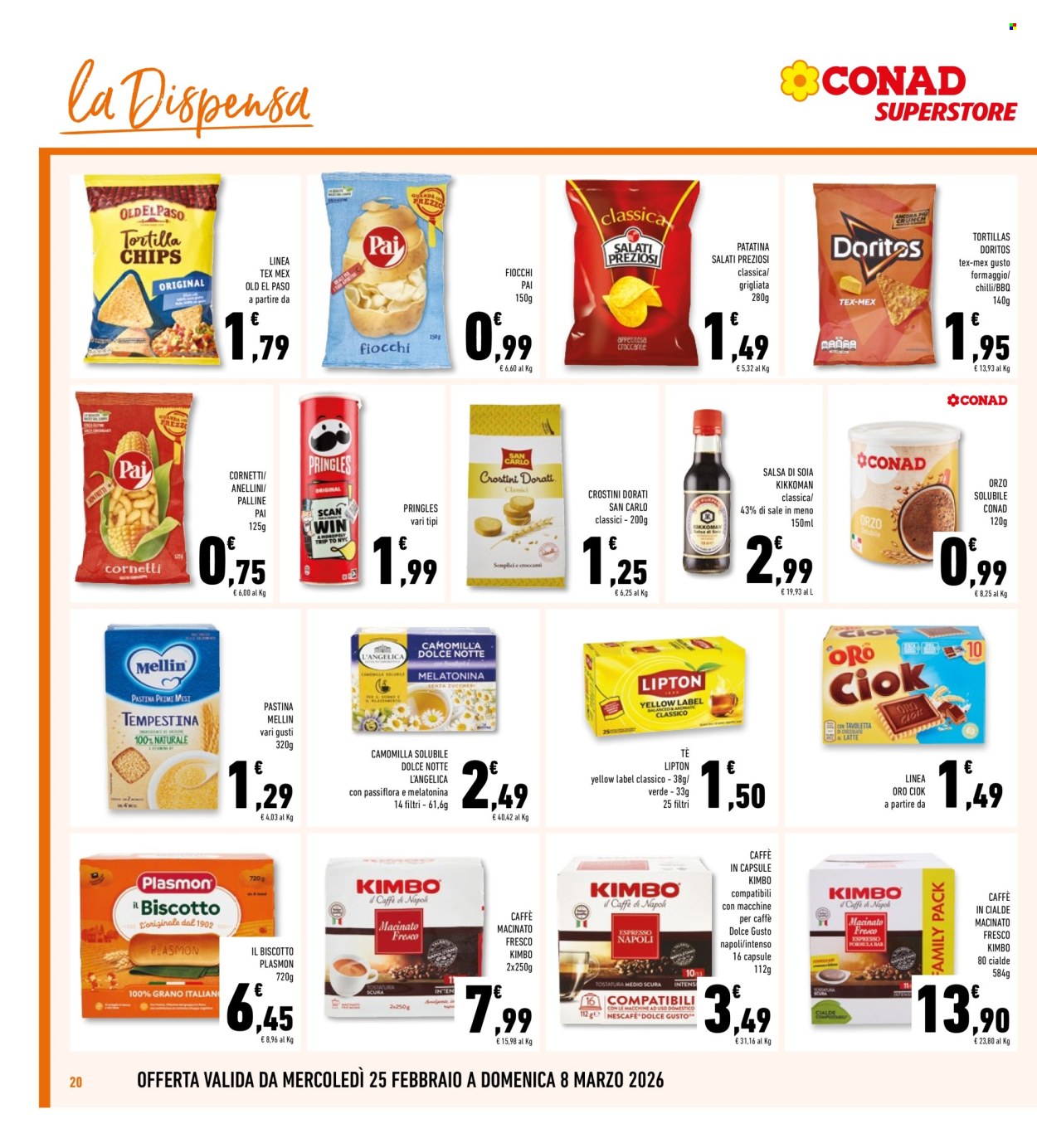 Volantino Conad Superstore - 25/2/2026 - 8/3/2026. Pagina 20