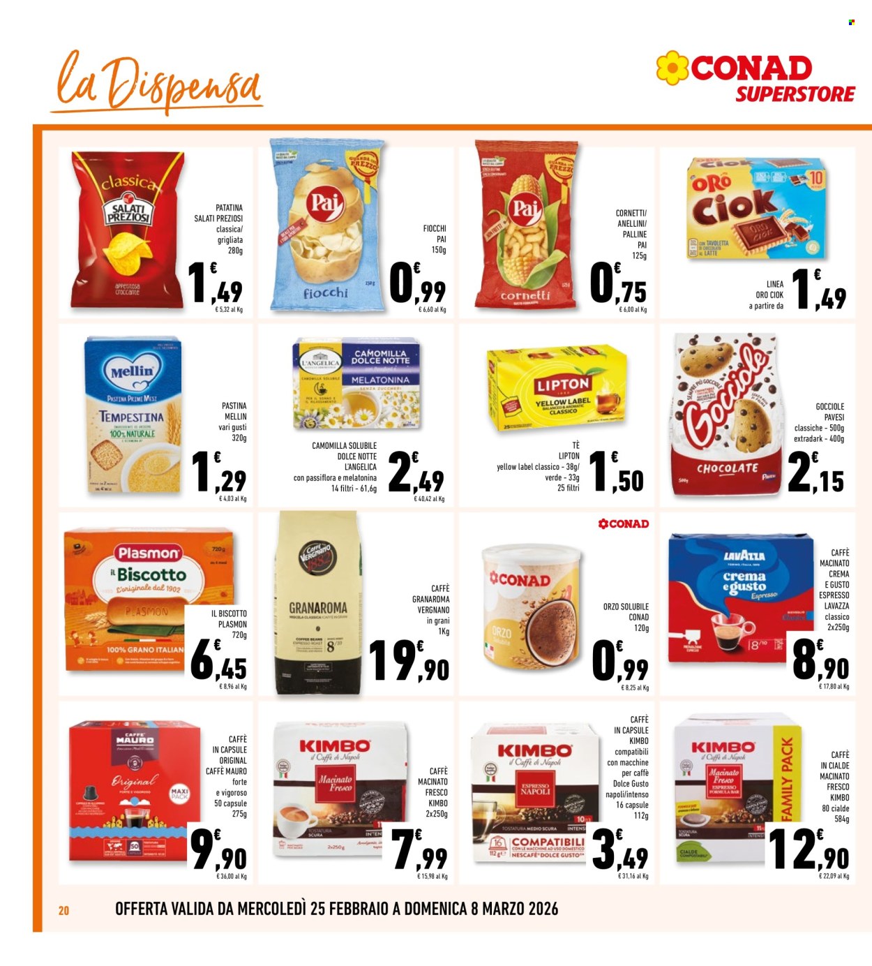 Volantino Conad Superstore - 25/2/2026 - 8/3/2026. Pagina 20