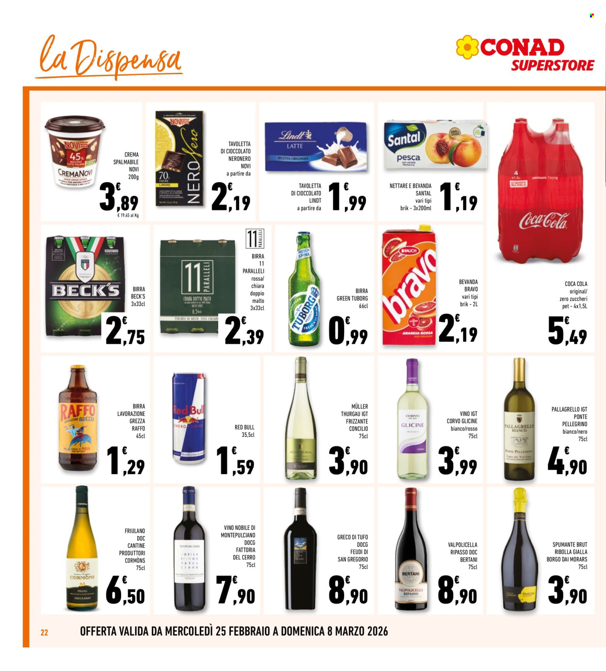 Volantino Conad Superstore - 25/2/2026 - 8/3/2026. Pagina 22