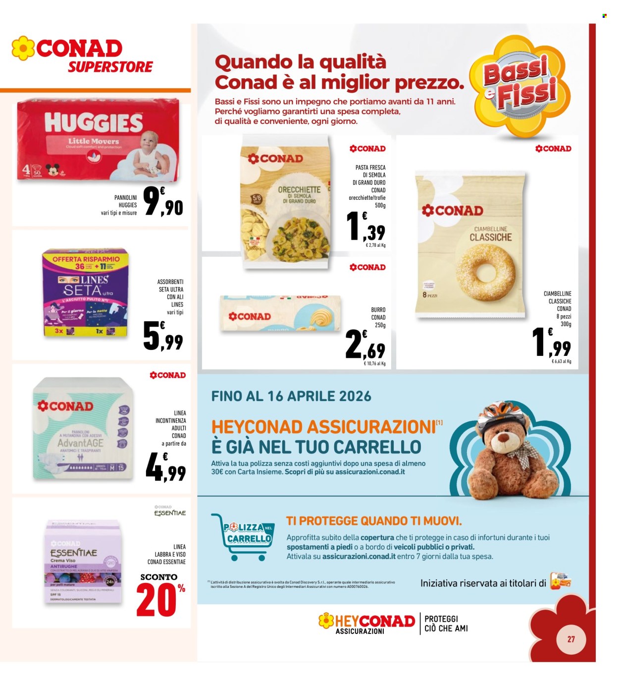 Volantino Conad Superstore - 25/2/2026 - 8/3/2026. Pagina 27