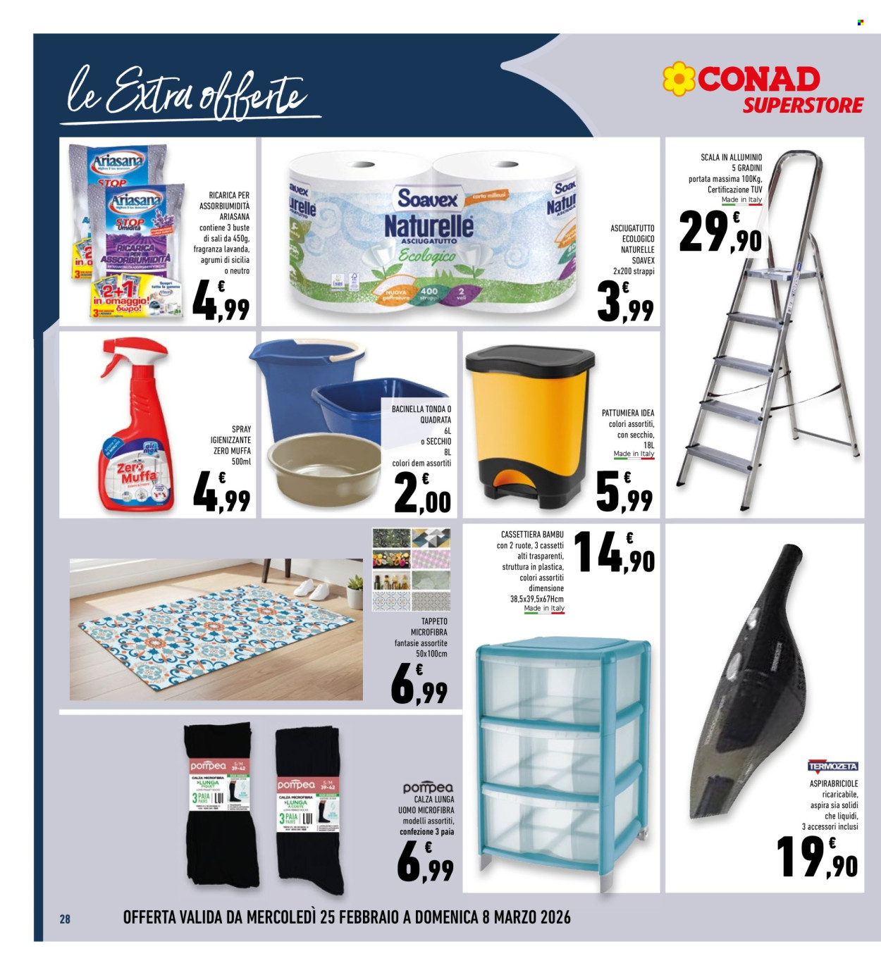 Volantino Conad Superstore - 25/2/2026 - 8/3/2026. Pagina 28