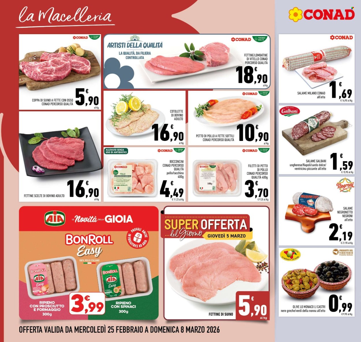 Volantino Conad - 25/2/2026 - 8/3/2026. Pagina 8