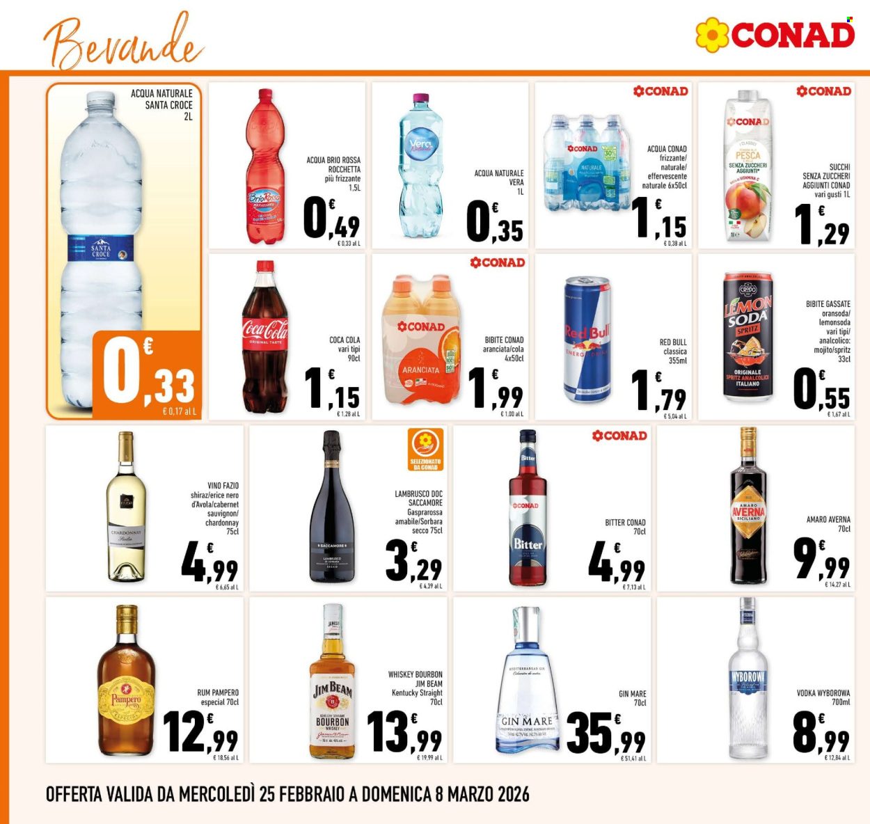 Volantino Conad - 25/2/2026 - 8/3/2026. Pagina 18