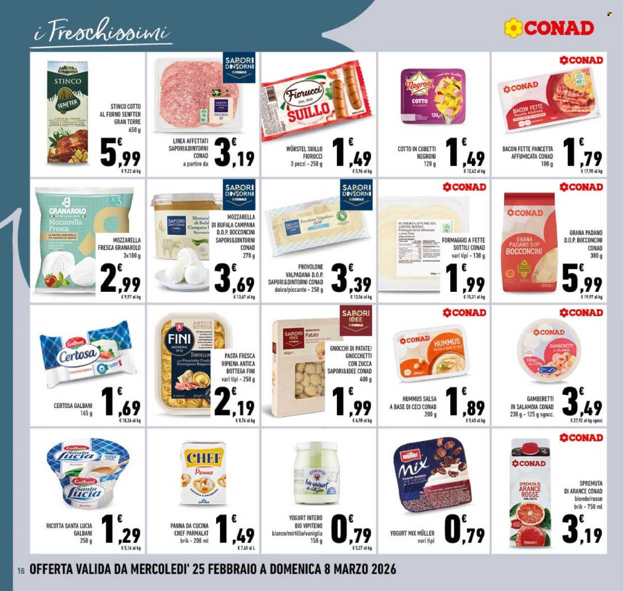 Volantino Conad - 25/2/2026 - 8/3/2026. Pagina 16