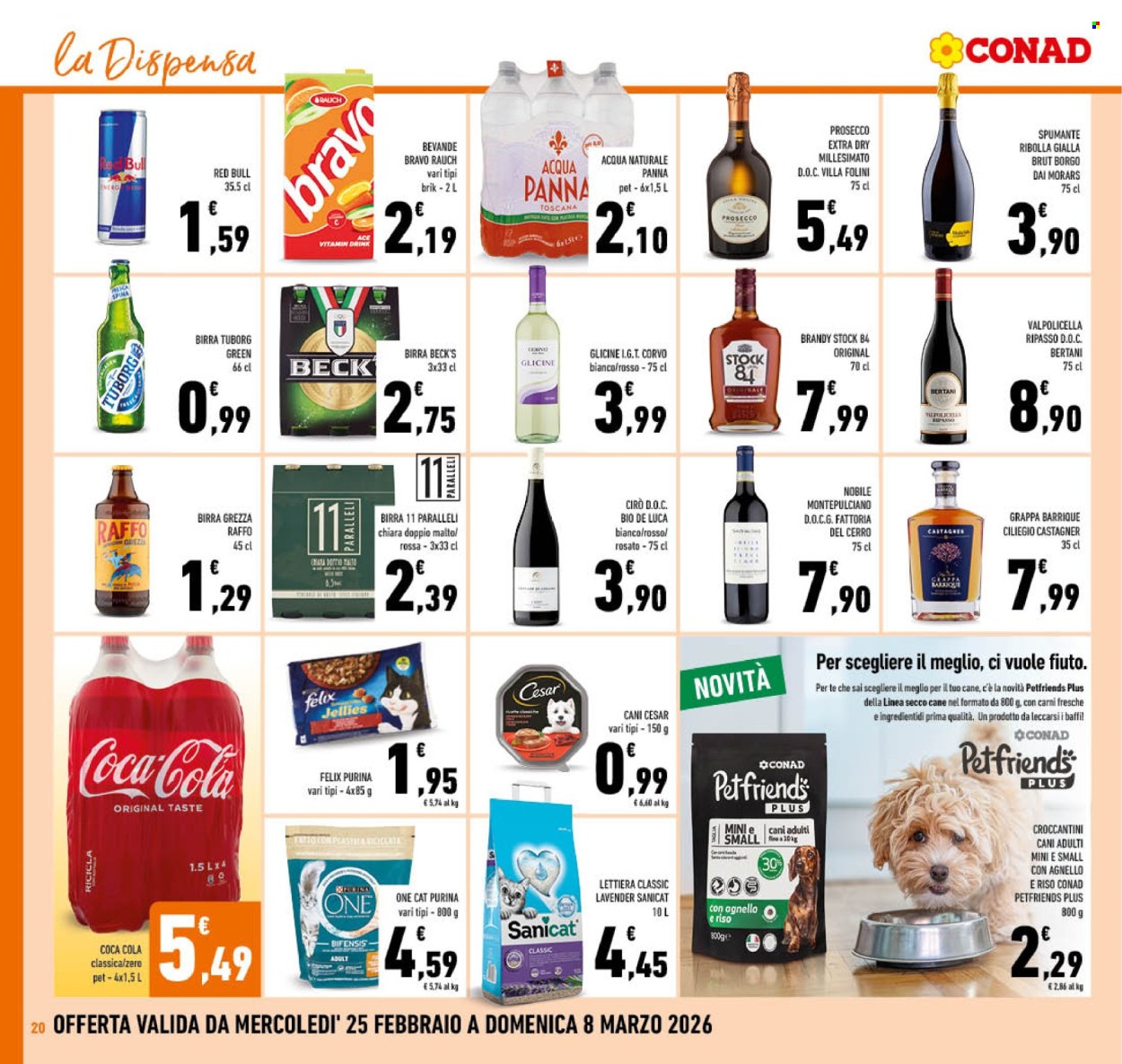 Volantino Conad - 25/2/2026 - 8/3/2026. Pagina 20