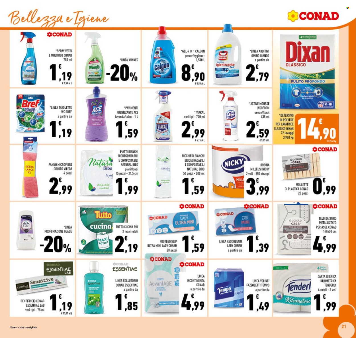 Volantino Conad - 25/2/2026 - 8/3/2026. Pagina 21
