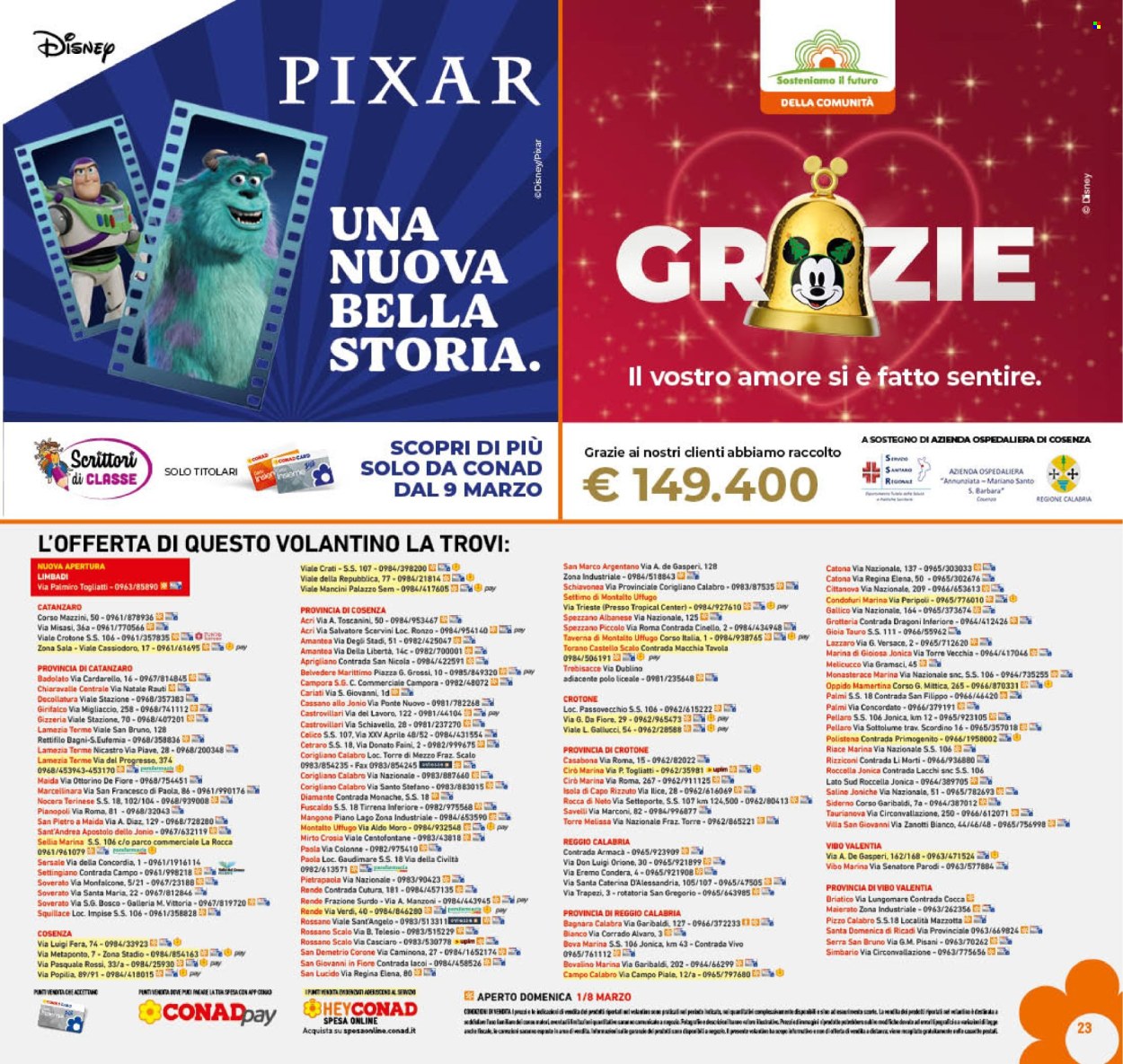 Volantino Conad - 25/2/2026 - 8/3/2026. Pagina 23