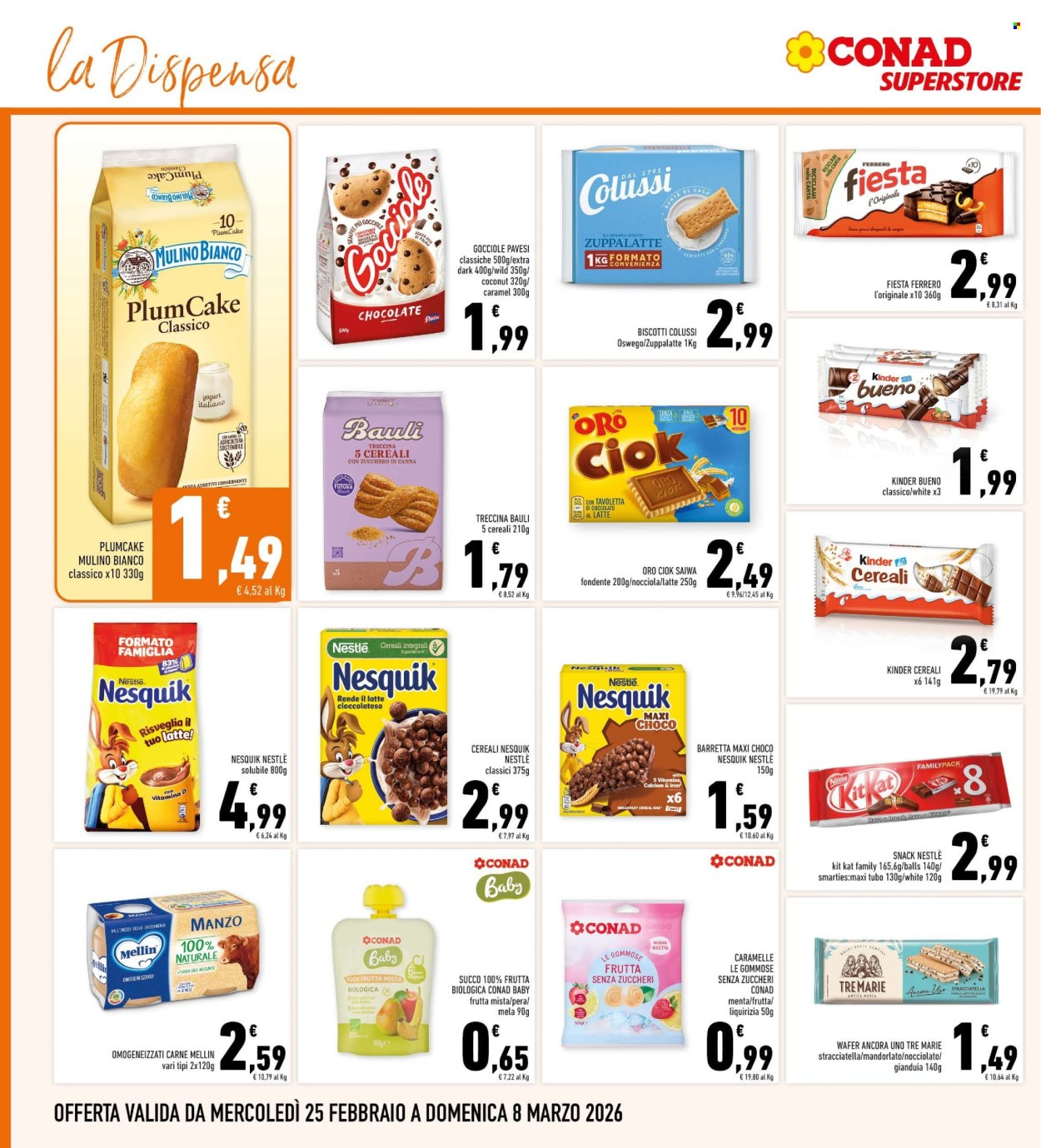 Volantino Conad Superstore - 25/2/2026 - 8/3/2026. Pagina 18