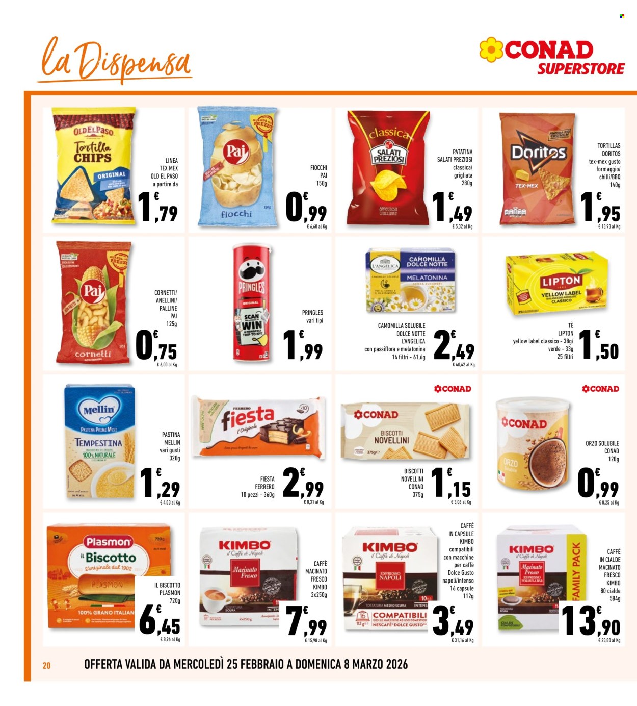 Volantino Conad Superstore - 25/2/2026 - 8/3/2026. Pagina 20